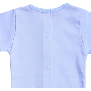 Body bebé manga corta con tapeta