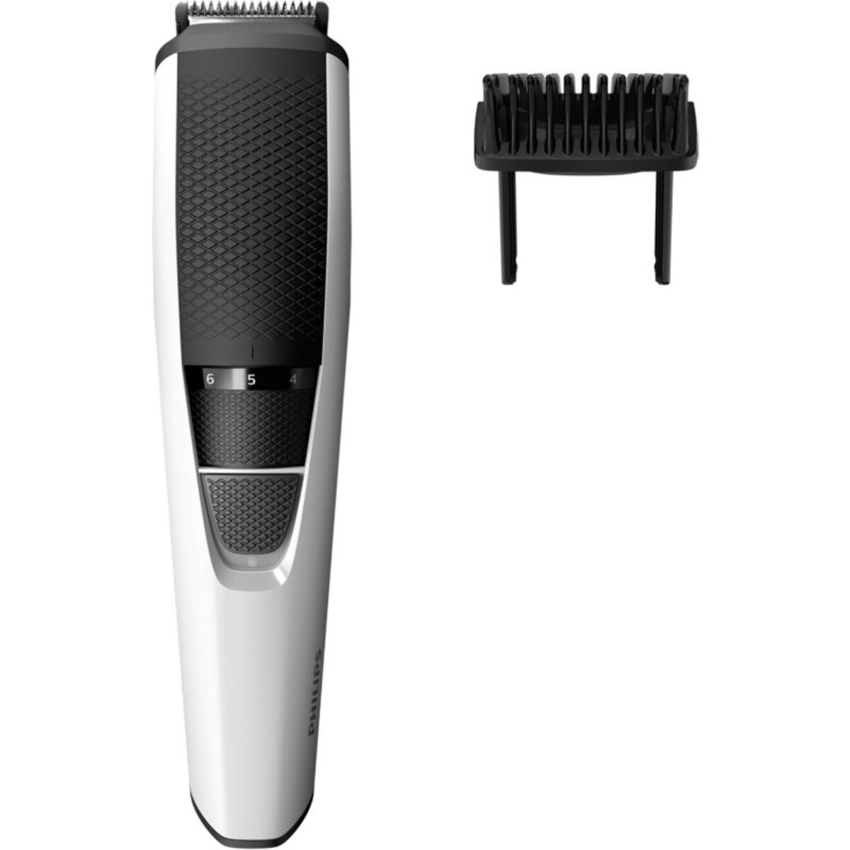 Tondeuse barbe PHILIPS BT3206/14, molette réglable, 10 hauteurs de coupe, précision 1 mm, autonomie 45 mn