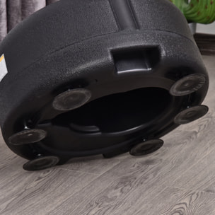 Pera de Boxeo con Soporte Acero PU PE Ã¤48x136-154 cm Rojo