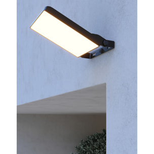 Forlight Proyector LED Integrado Eficiente para Hogar, Acabado Gris Urbano Transparente, Aluminio y Cristal, 190x160mm, Diseño Moderno y Duradero