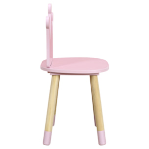 Chaise Couronne Rose