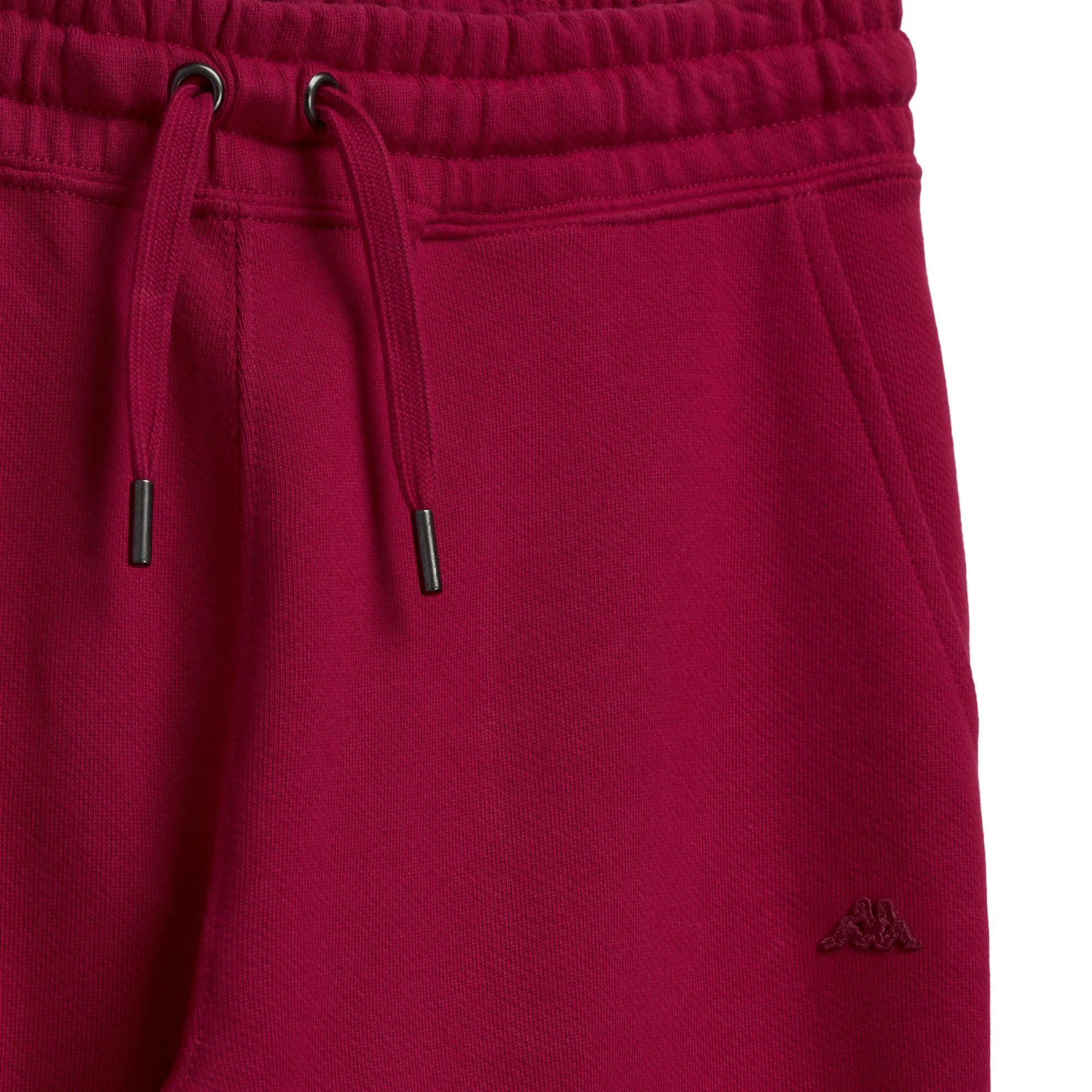 Kappa - Pantalones Mujer Rojo - Karima French Terry
