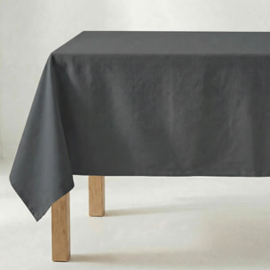 Nappe antitache au toucher tissu imperméable GREY NIGHT