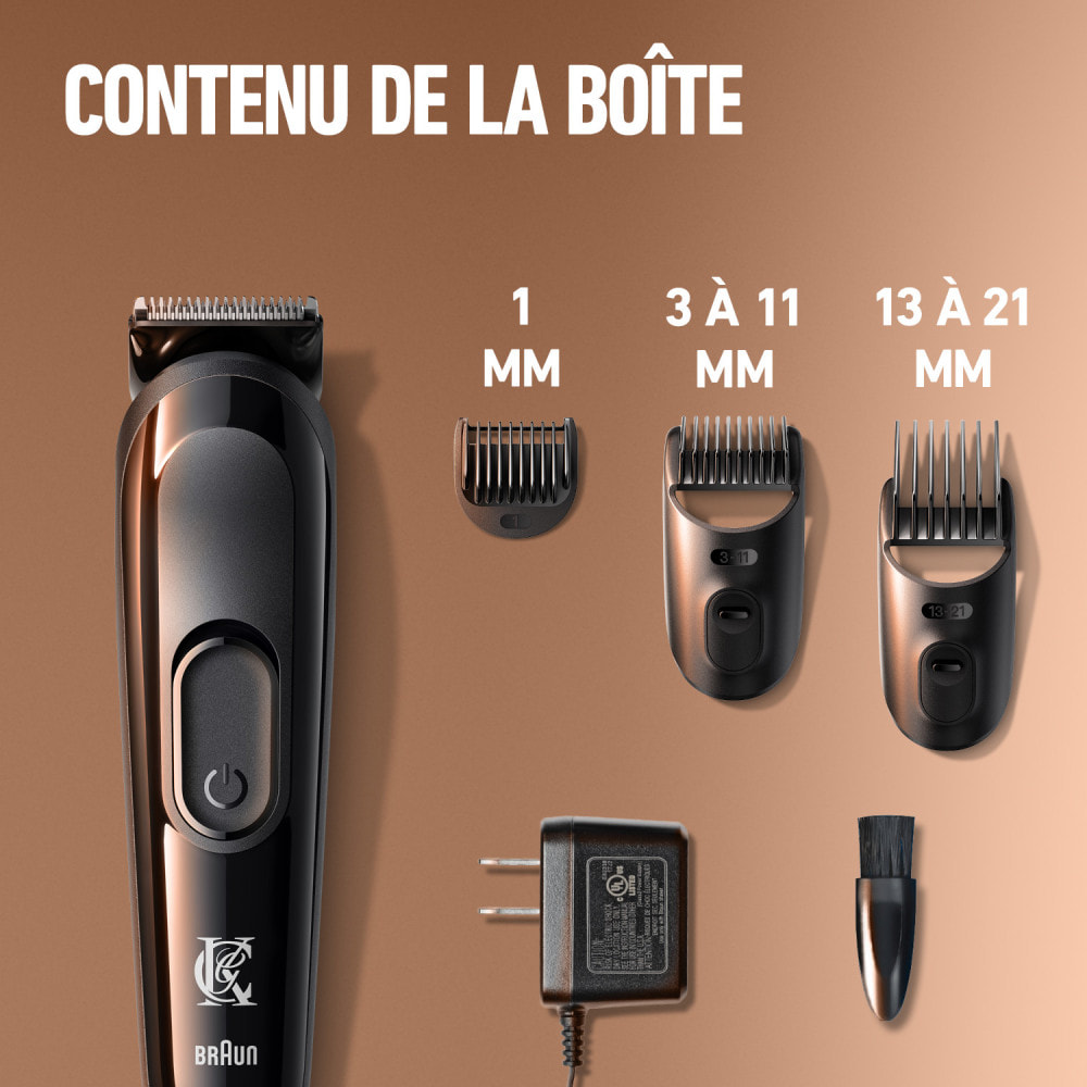 Tondeuse à Barbe King C. Gillette - Avec 3 sabots