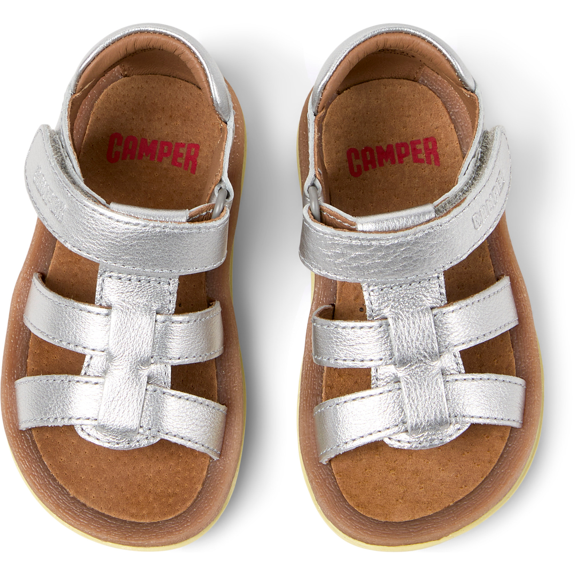 Sandalias - CAMPER Bicho - Gris - Cuero liso