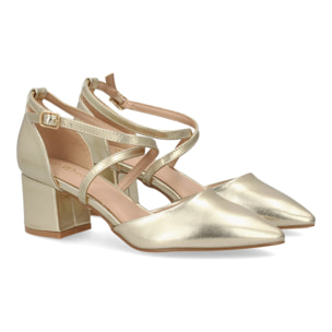 Zapato tacón cómodo elegante para mujer