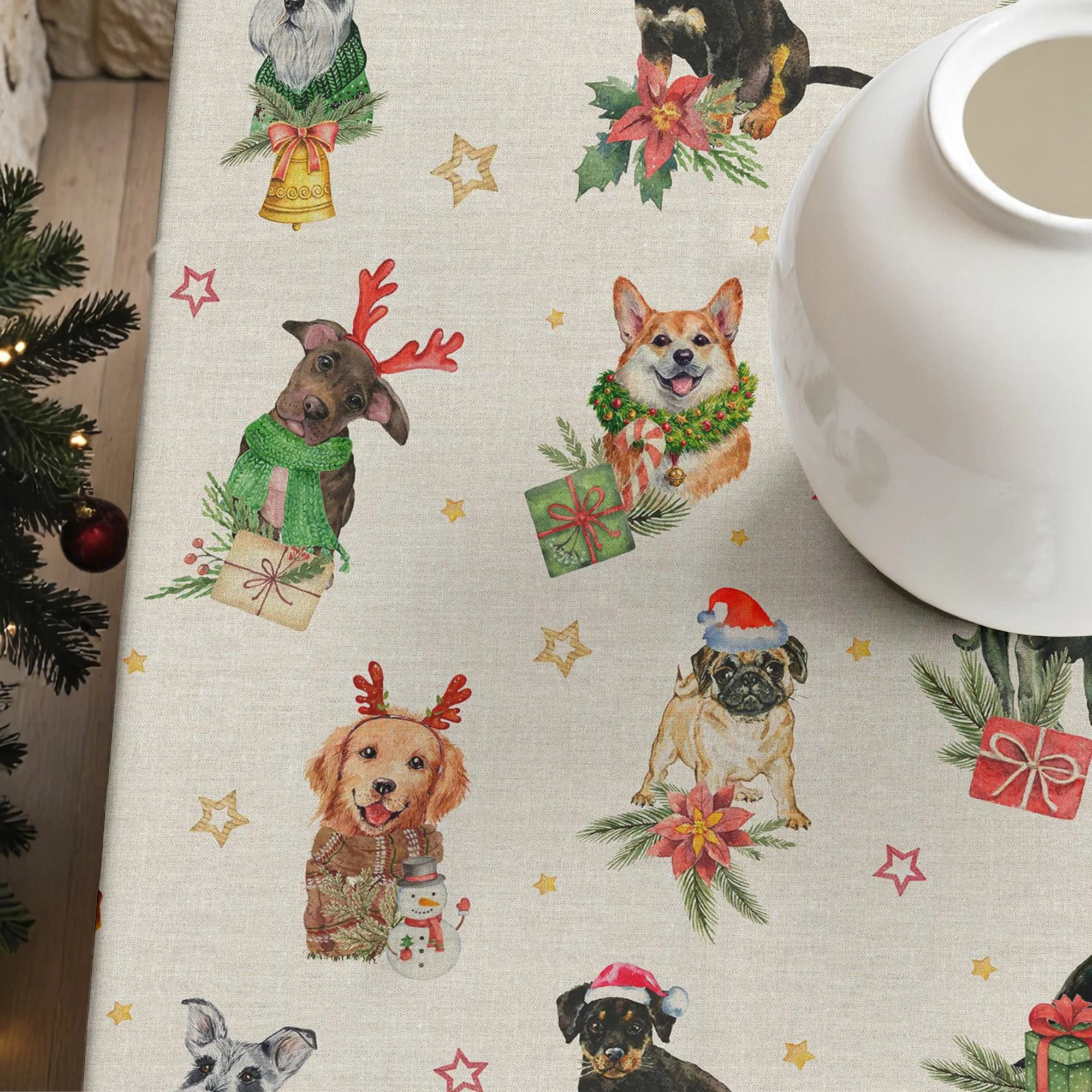 Nappe en résine Anti-tâches Bl Christmas 31