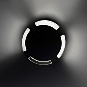 LEDS C4 Baliza Ip66 Compact Ø128Mm Led 10.8W Blanco Cálido - 3000K On-Off Gris Urbano