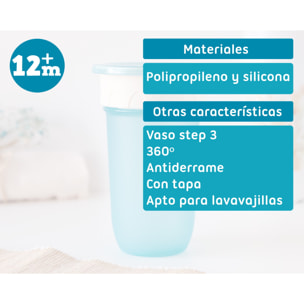 VASO STEP 3 AZUL