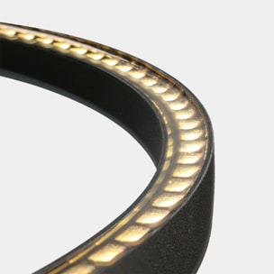 LEDS C4 Sistema Lineal IP65-IP67 Vercle Lineal 500mm LED 10.3 Blanco cálido - 3000K Negro 211lm