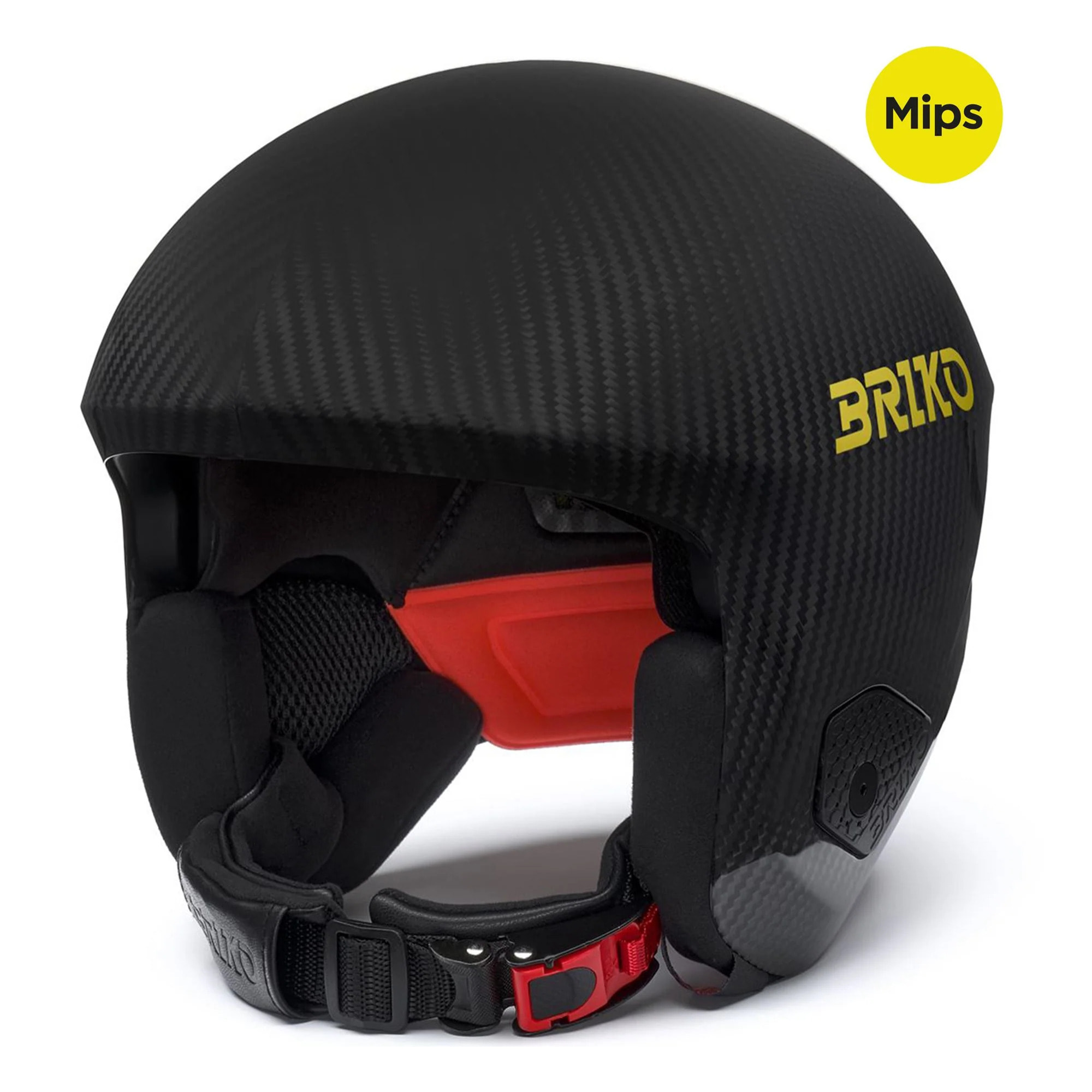 Briko - Caschi, Uomo Donna, Grigio - Vulcano Carbon Mips