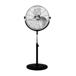 Ventilatore industriale a pavimento 120W con altezza regolabile