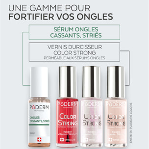 Color Strong - Vernis Durcisseur Kératine, Vitamine & Silicium Gloss Éclat