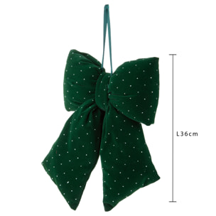 Fiocco con diamanti - Pezzi 3 - VERDE - Bianchi Dino SpA