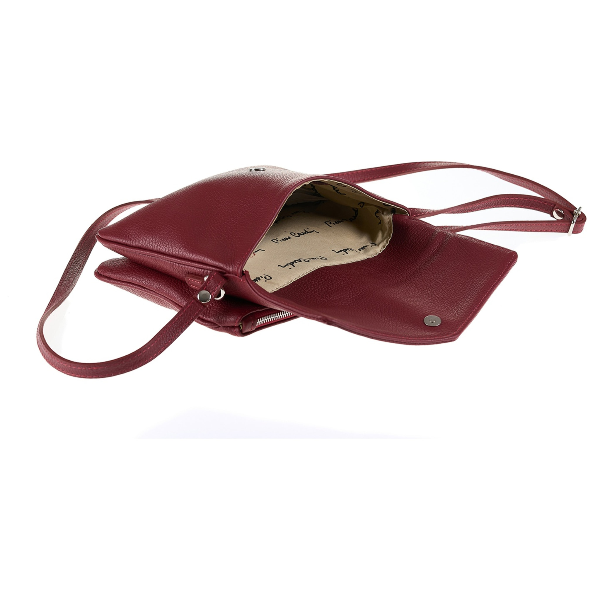 Borsa a tracolla da donna Made in Italy - Modello Seraphina Lux - 100% pelle - 26.0 x 18.0 x 4.0 cm