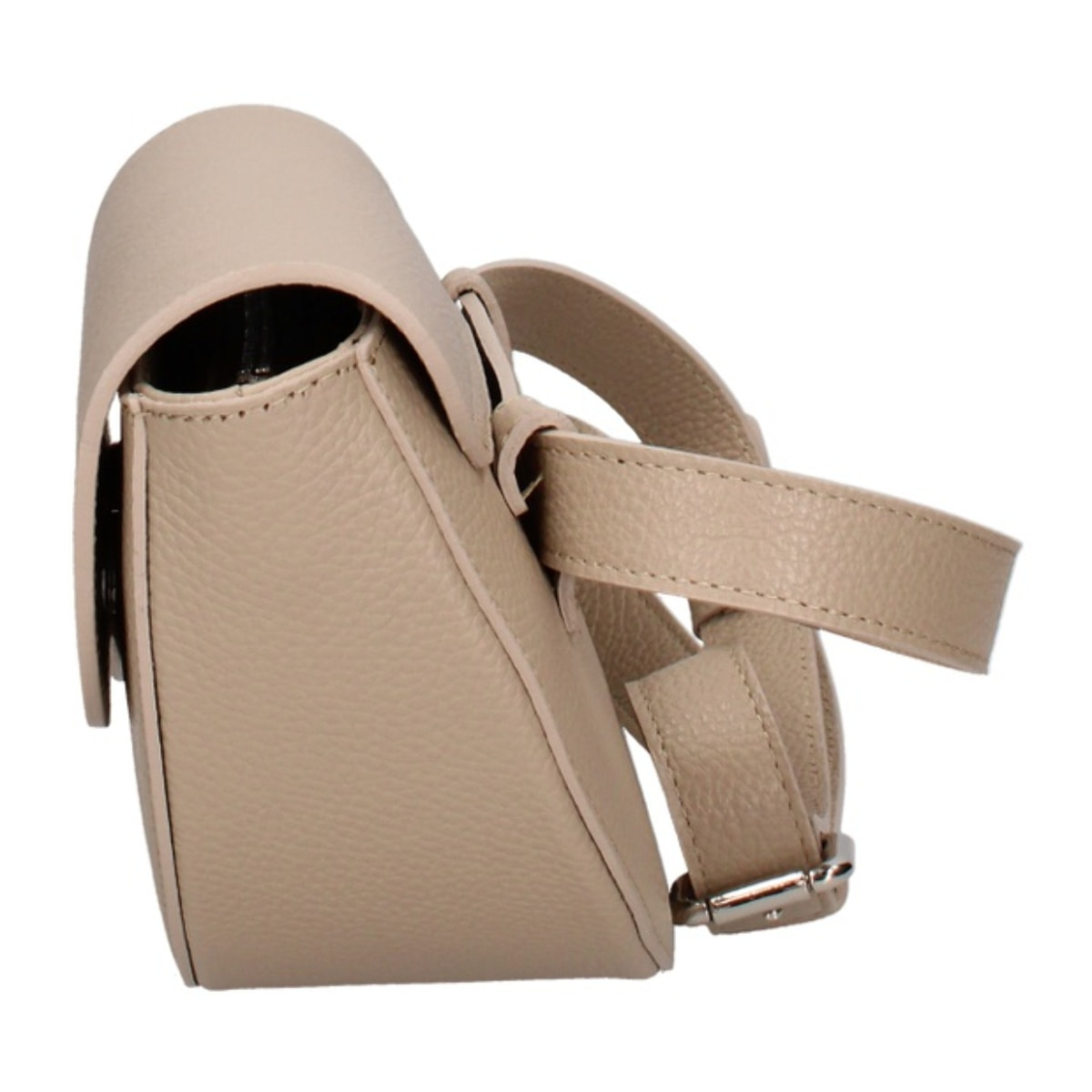 Marsupio da donna in vera pelle - Modello False - Made in Italy - 25.0 x 15.0 x 9.0 cm
