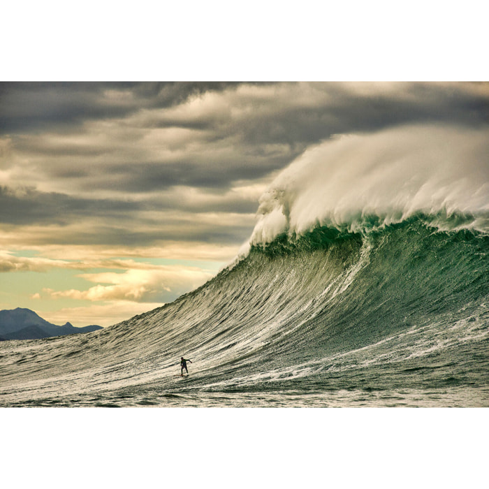 Tableau paysage ocean surf belharra  Tableau alu Dibond