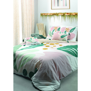 Parure Coton Imprimee Alma 47 Fils + 2 To 63x63