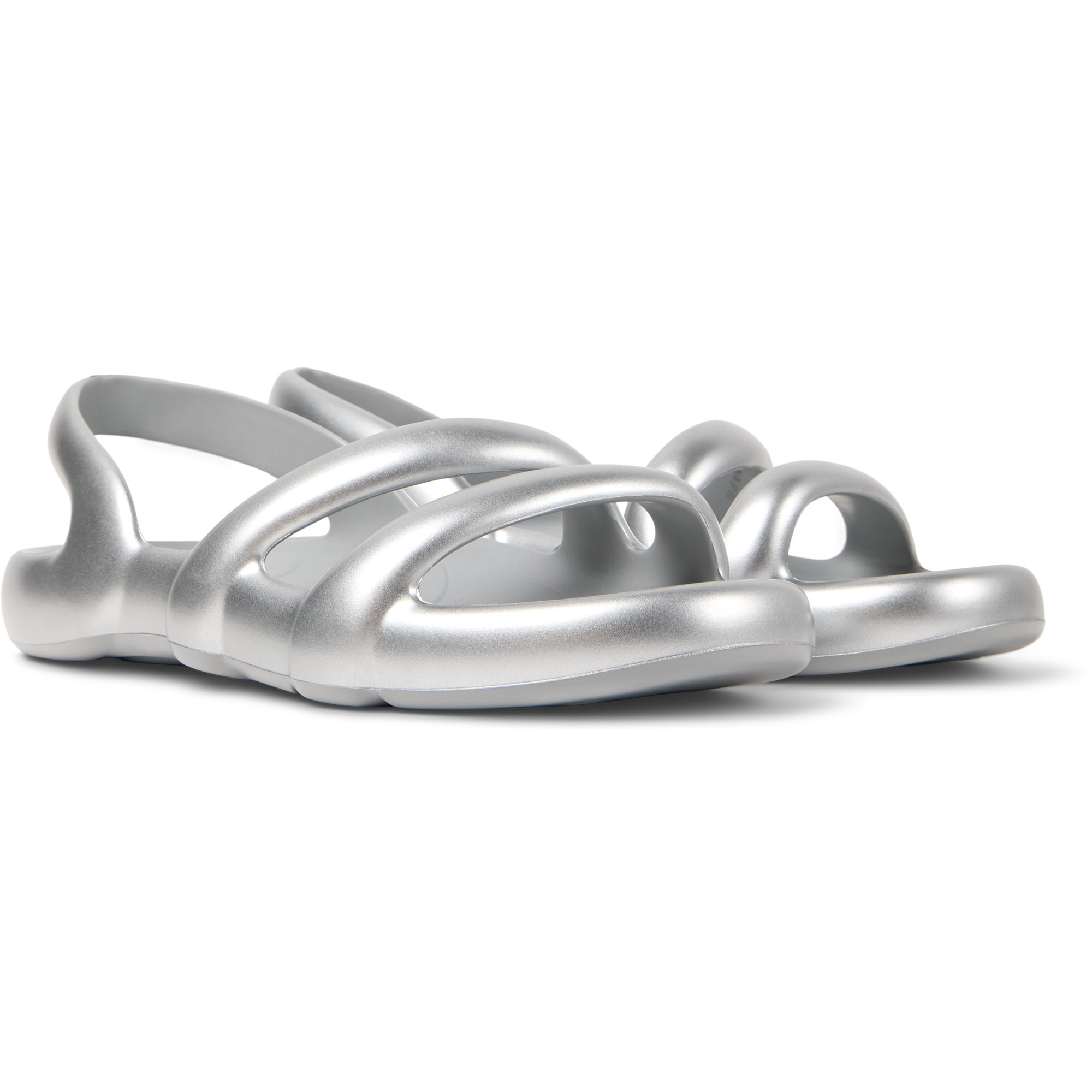 Sandali - CAMPER Kobarah Flat - Grigio - Sintetico