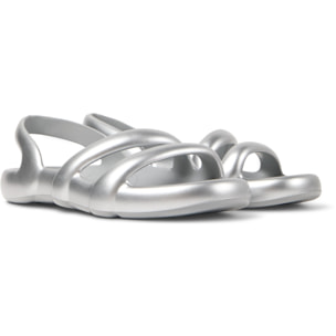 Sandali - CAMPER Kobarah Flat - Grigio - Sintetico