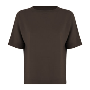 Top a maniche corte Merino Blend Top Short Sleeves