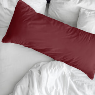 Taie d'oreiller Rouge Uni