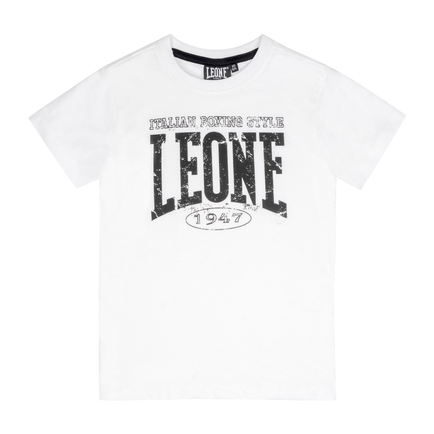 Camiseta infantil Leone Boxing de algodón