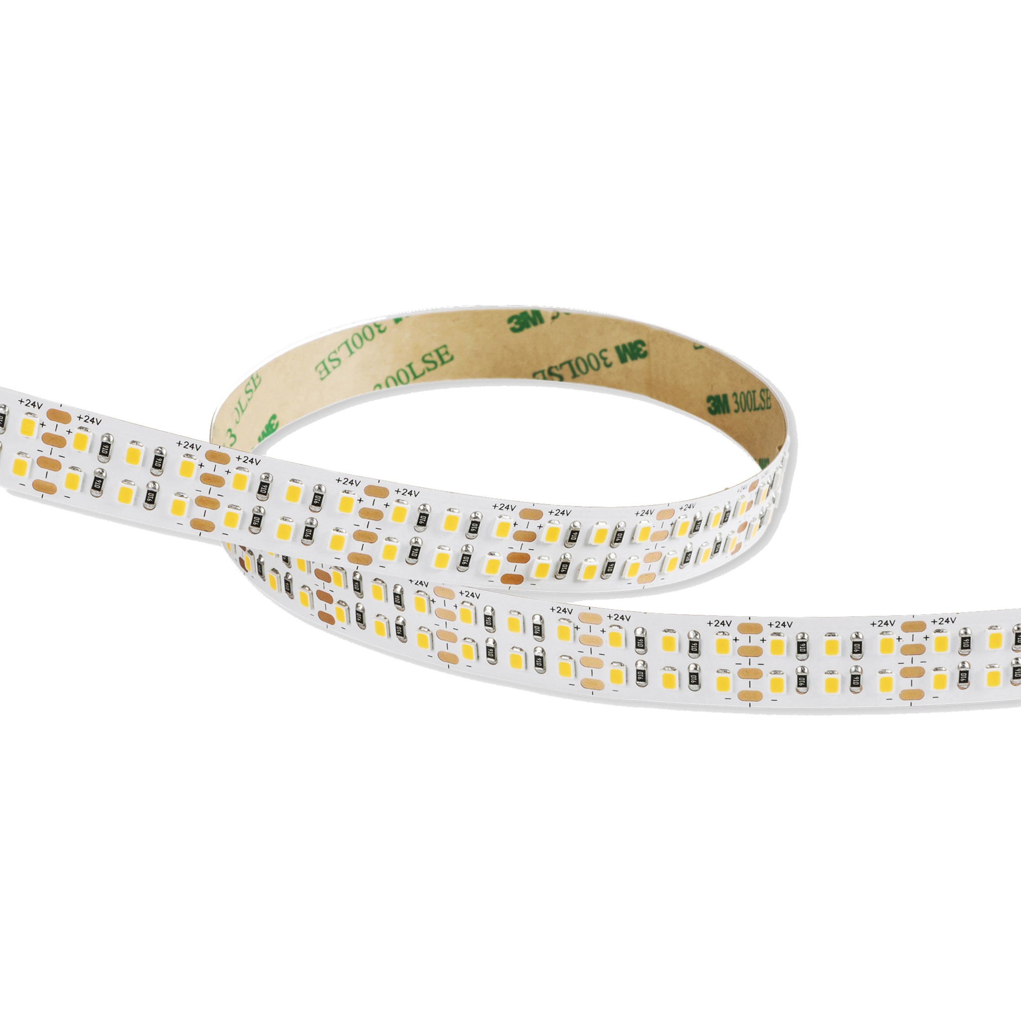 LEDS C4 Tira LED ON Advanced Double LED 96 Blanco Cálido - 3000K CRI 90 IP20 7647LM para Interior de Techo o Pared en Cocina, Oficina, Sala de Estar