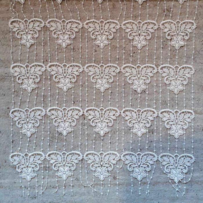 Modulable esprit floral - Ecru