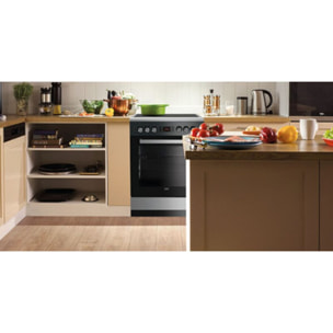 Cuisinière vitrocéramique BEKO FSE67301XCS