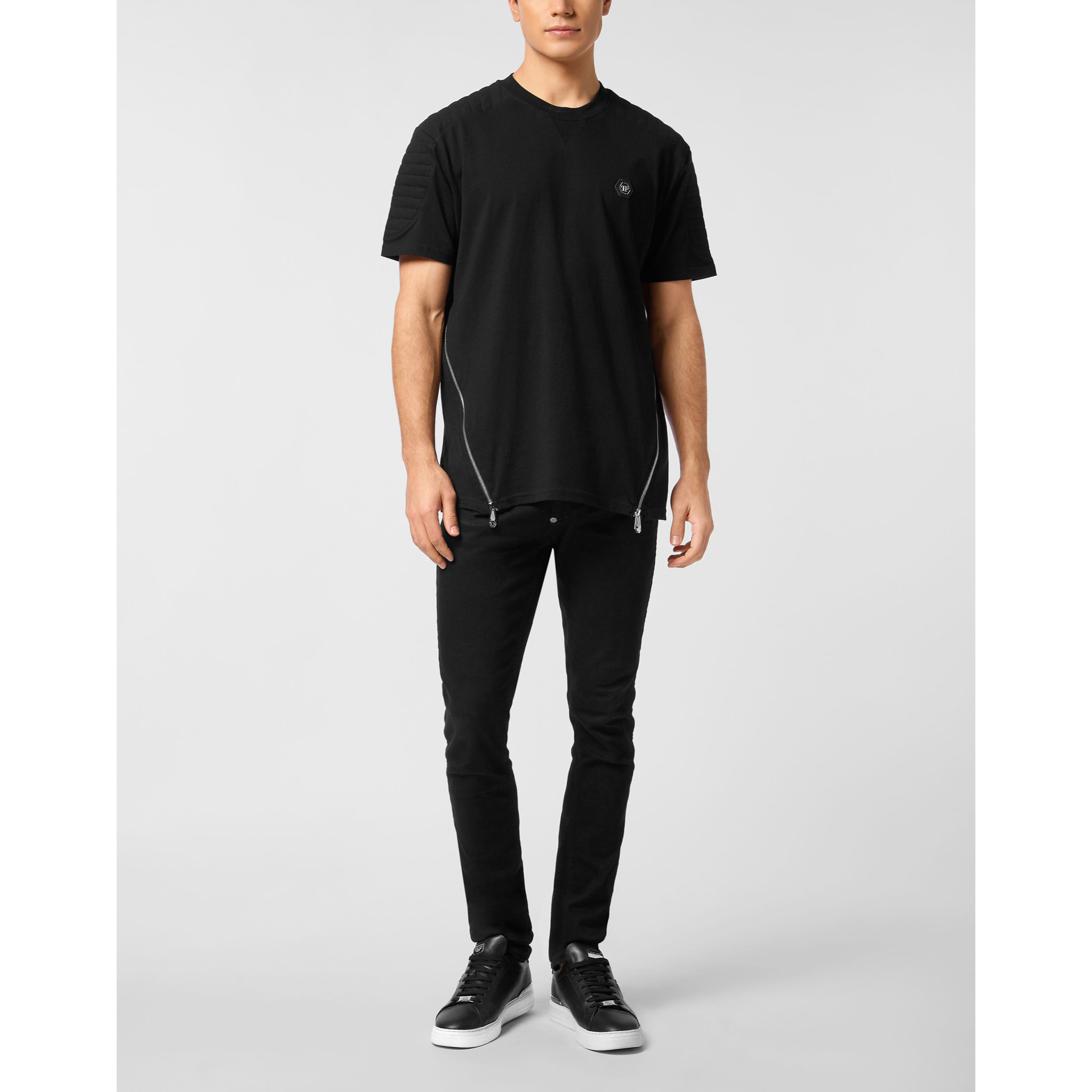 PHILIPP PLEIN Maglietta girocollo Ss HEXAGON