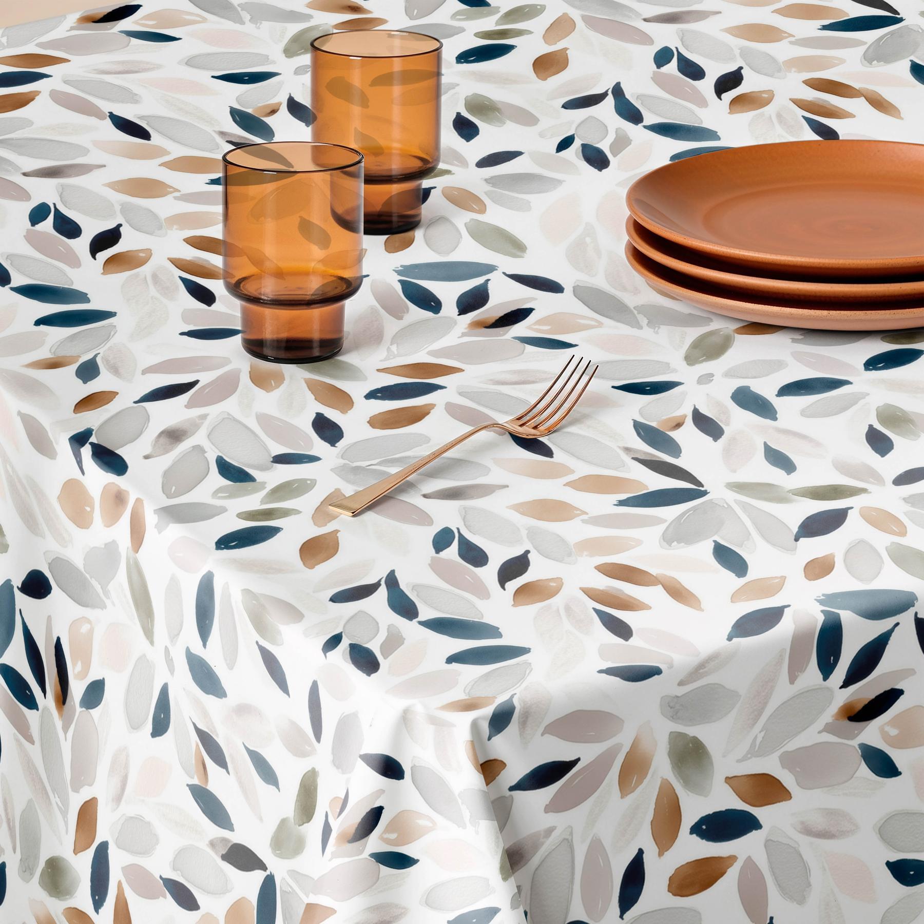 Mantel antimanchas MARJAL NATURAL - 100% algodón