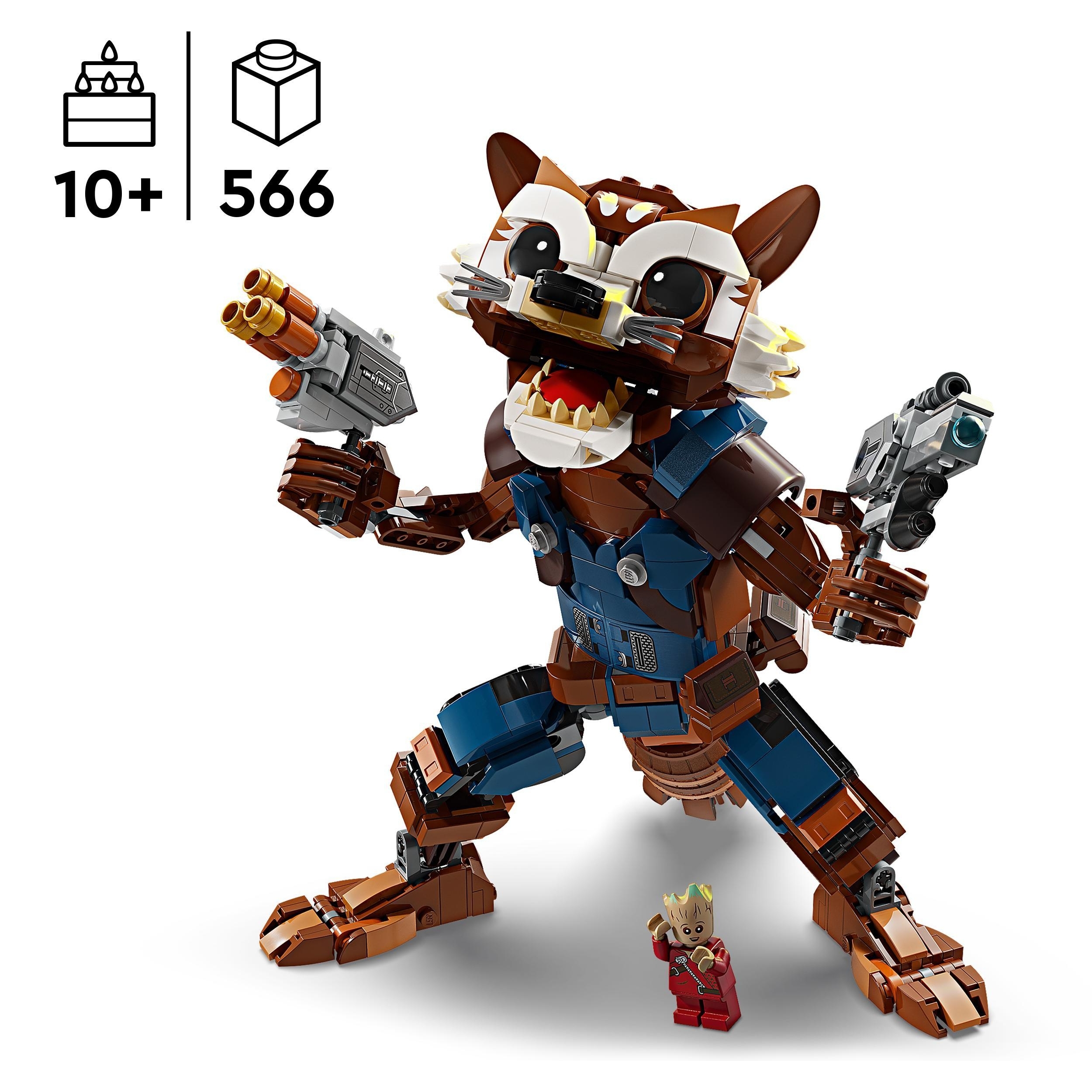 LEGO MARVEL SUPERHEROES 76282 - ROCKET E BABY GROOT