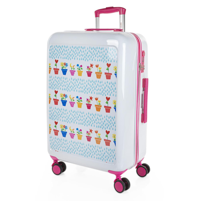 Maleta Pc Mediana Agatha Ruiz De La Prada Happiness Happy Pots