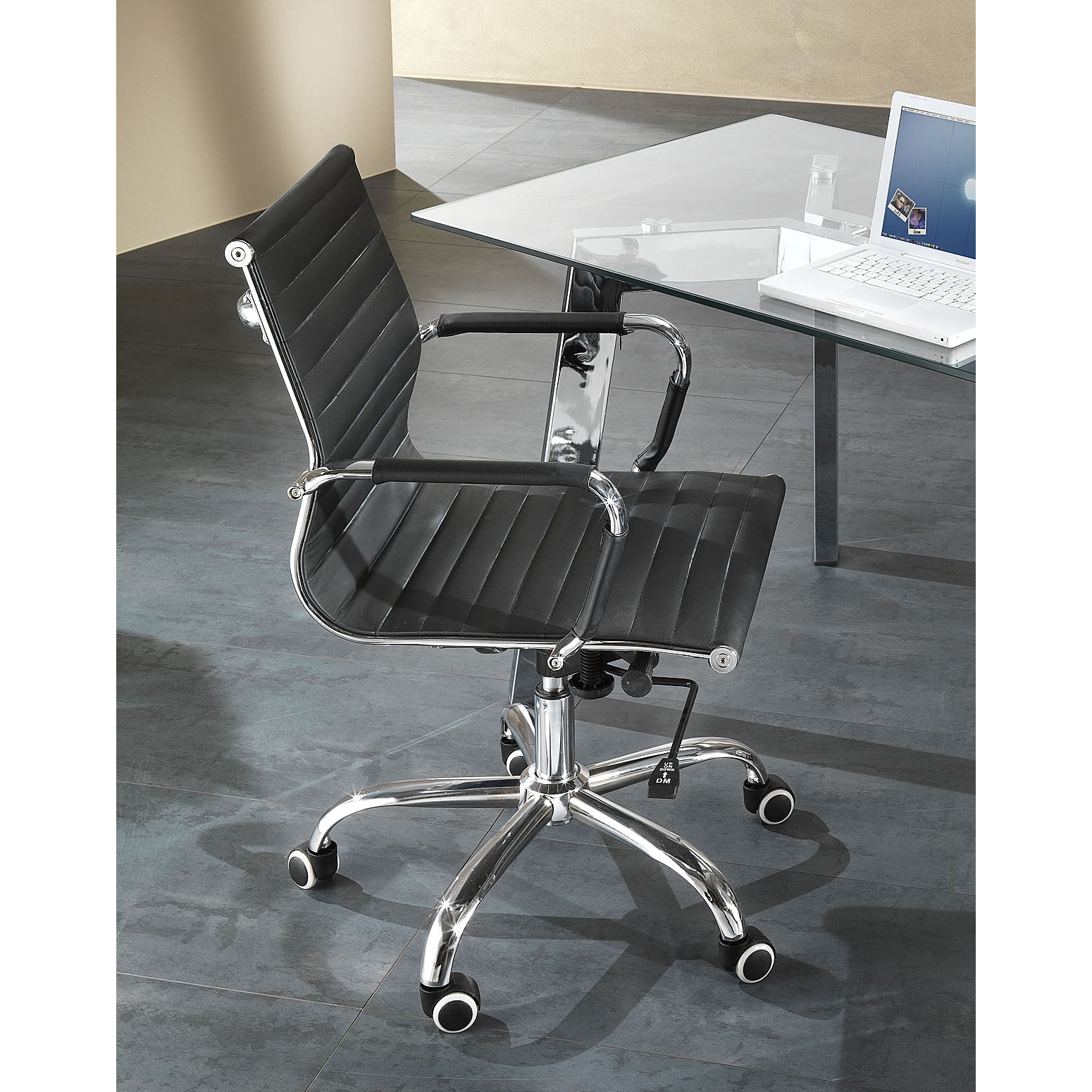 Tomasucci SEDIA DA UFFICIO "TASK BLACK SMALL"  nero