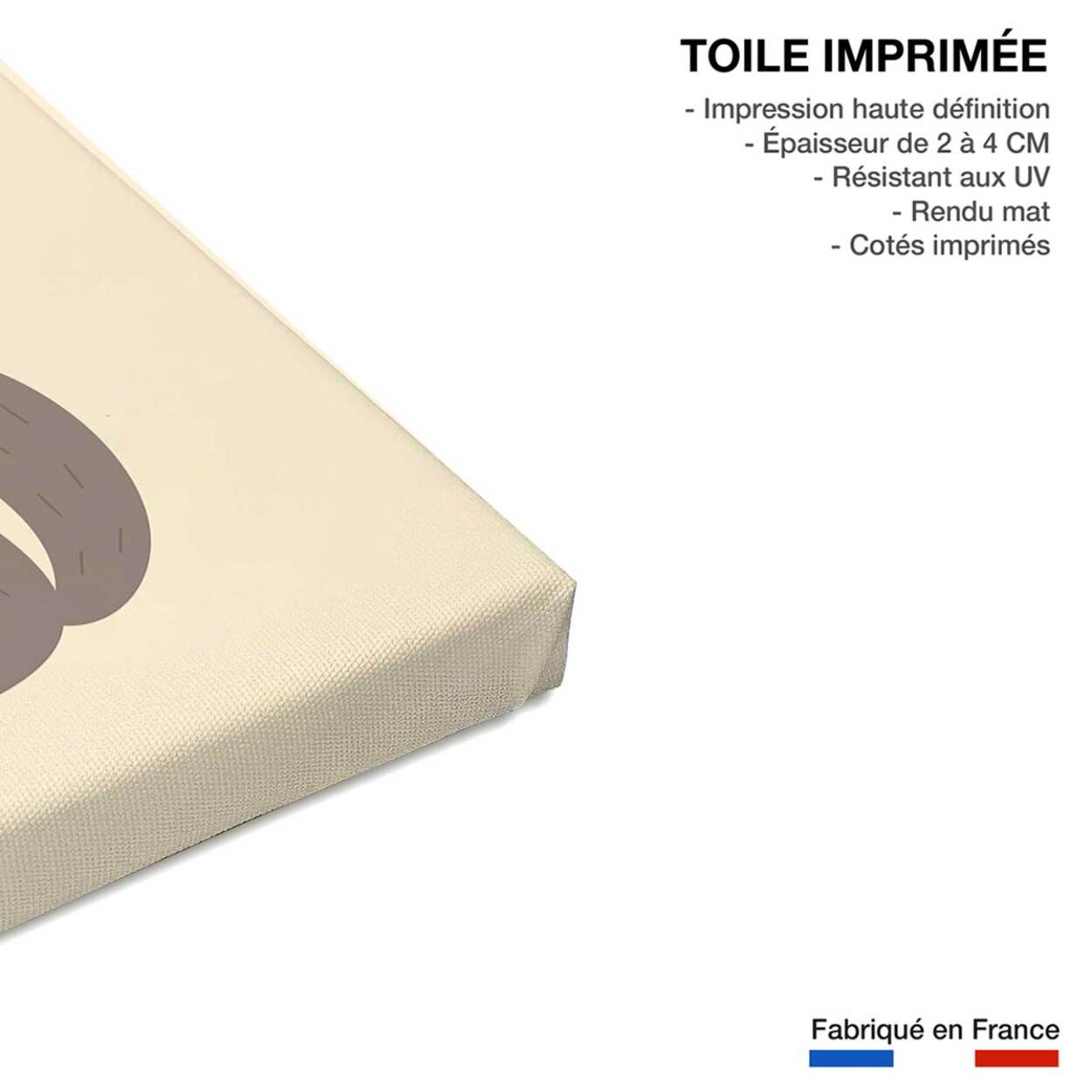 Tableau réalise votre rêve Toile imprimée