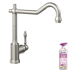 Robinet cuisine Avia 2.0 Acier massif + nettoyant