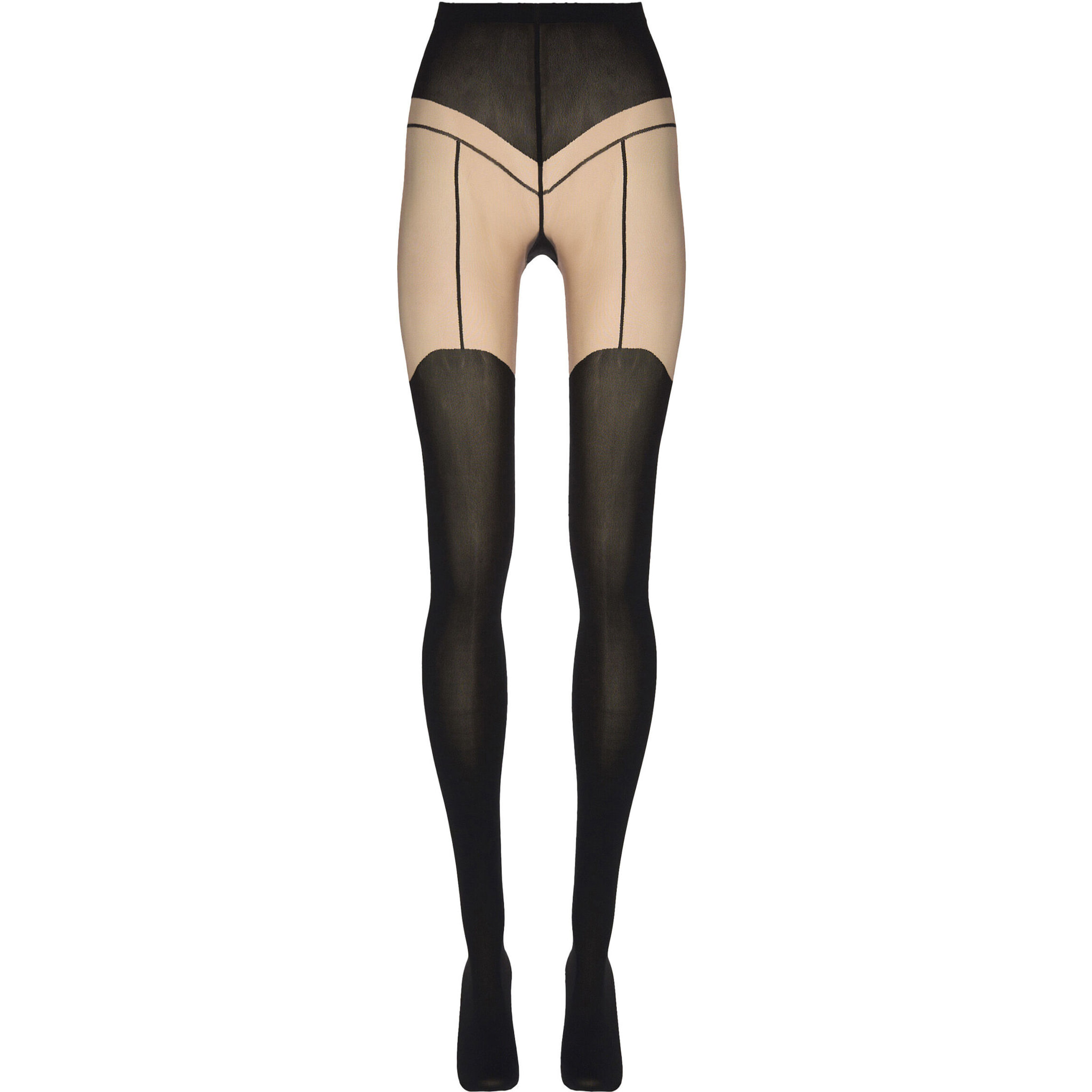 Collant Garter Belt Tights
