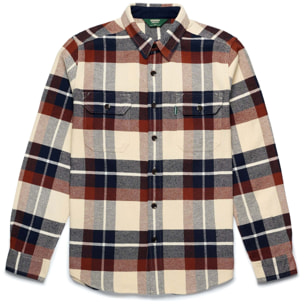 Overshirt Sebago Uomo Donna Blu STONEHAM