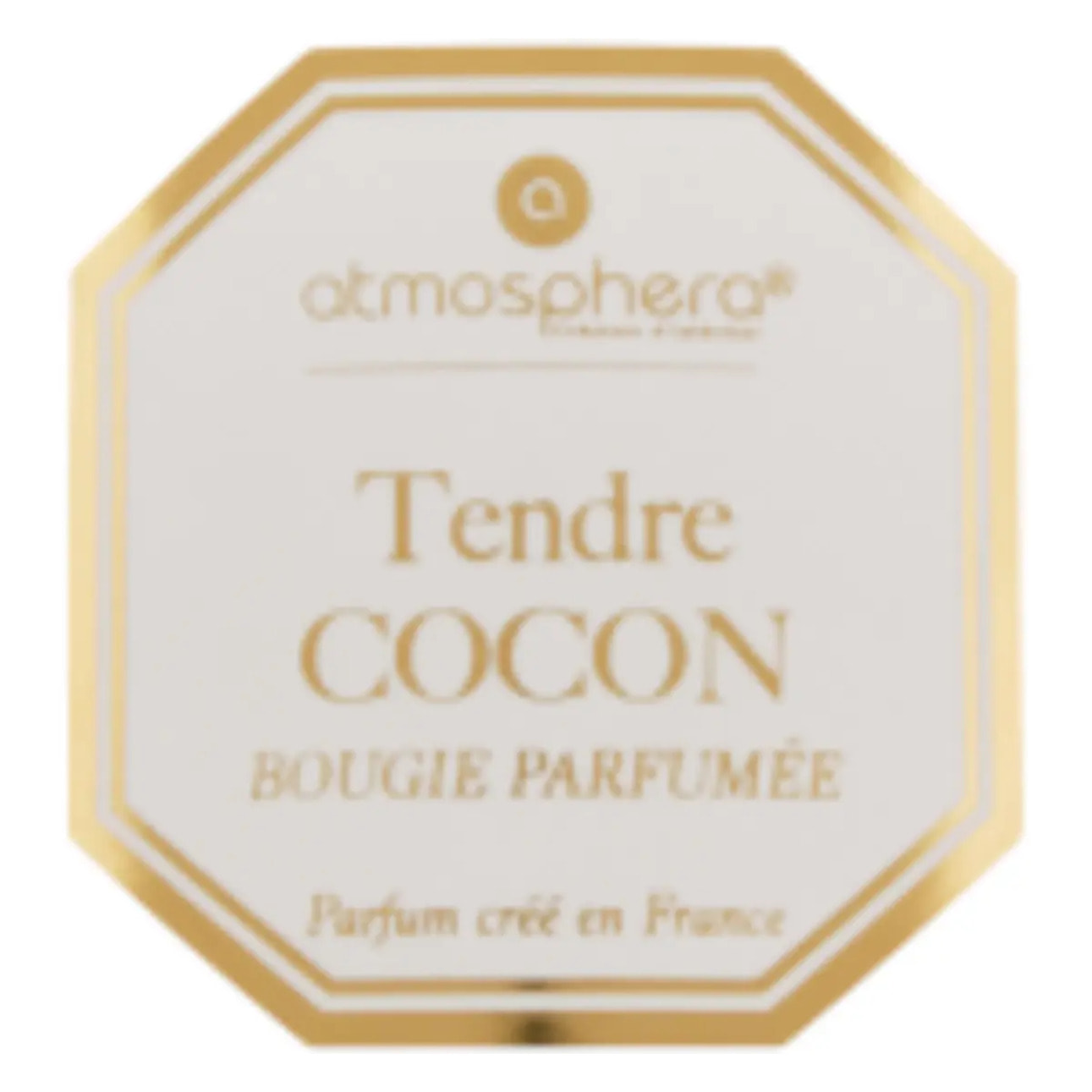 Bougie parfumée Elisa musc blanc transparent 200g