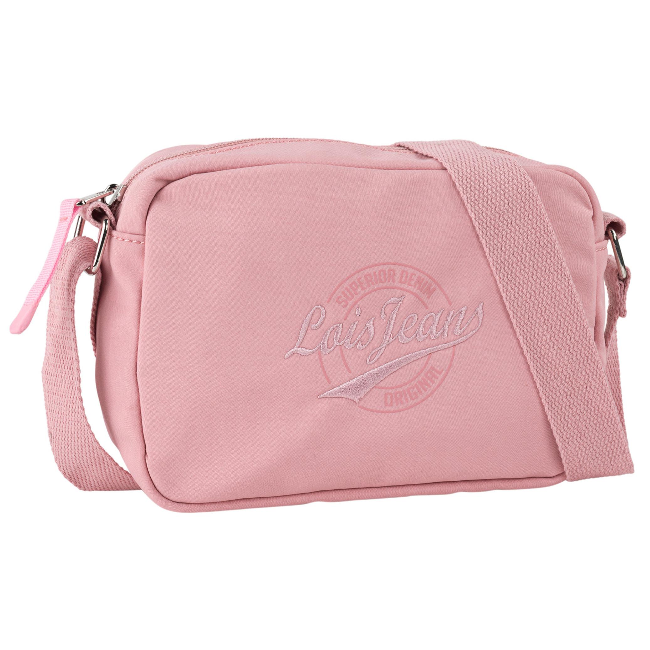 Bolso Bandolera Mujer Sint/Pu Lois Pyramid Rosa