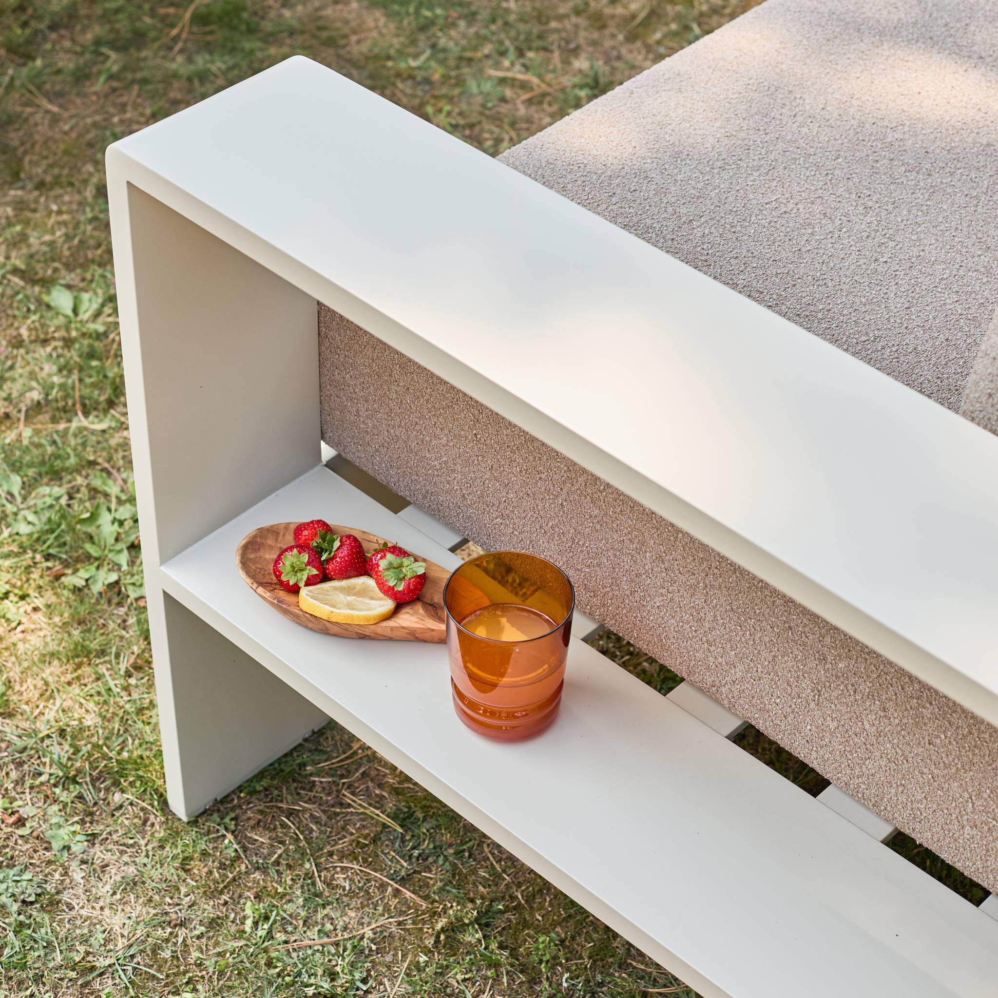 Salon de jardin aluminium 5 places ALORE