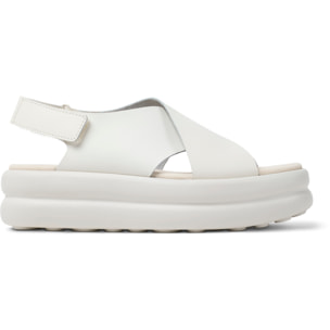 Sandali - CAMPER Pelotas Flota Up - Bianco - Pelle liscia