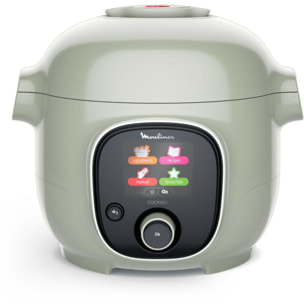 Cookeo MOULINEX CE88E310 vert mini 3 L, 6 modes de cuisson, 150 recettes
