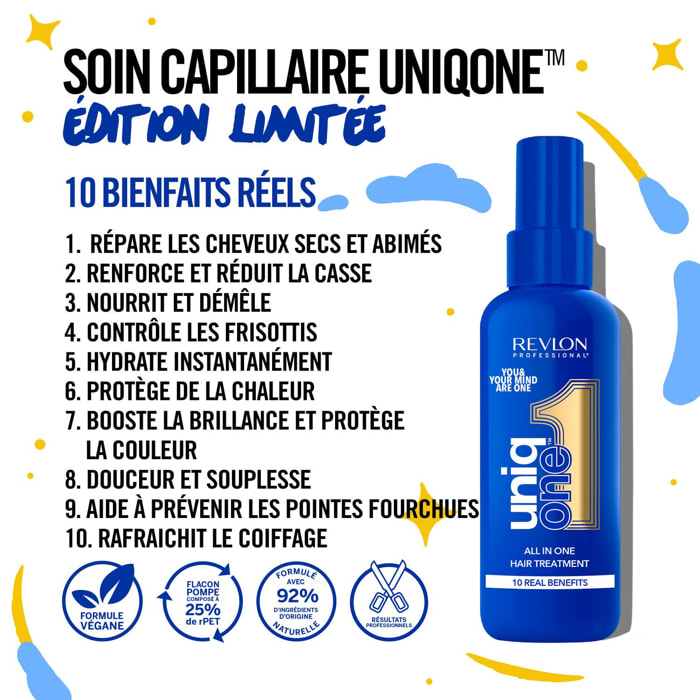UniqOne™ - Soin Cheveux Sans Rinçage Multi-bénéfices Édition Limitée 150 ml