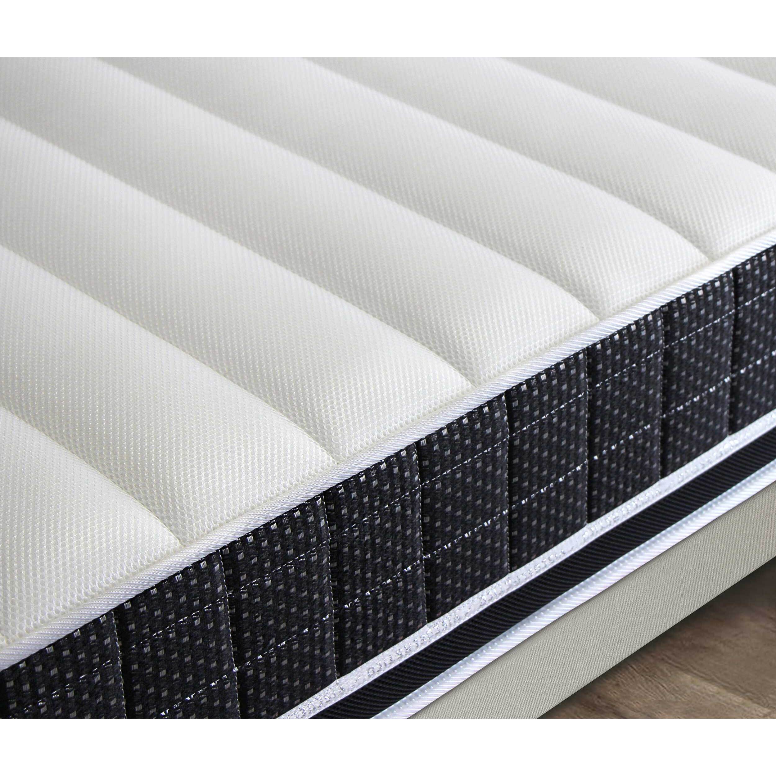 Colchón Viscoelástico HR Memory Carbono de SonnoMattress, Altura 24 cm