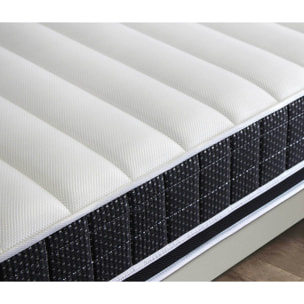 Colchón Viscoelástico HR Memory Carbono de SonnoMattress, Altura 24 cm