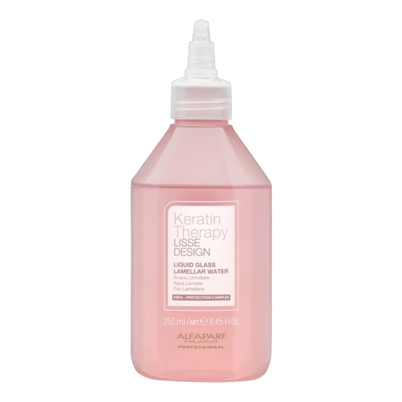 ALFAPARF MILANO Set Keratin Therapy Lisse Design Maintenance Shampoo 250ml + Liquid Glass Lammelar 250ml