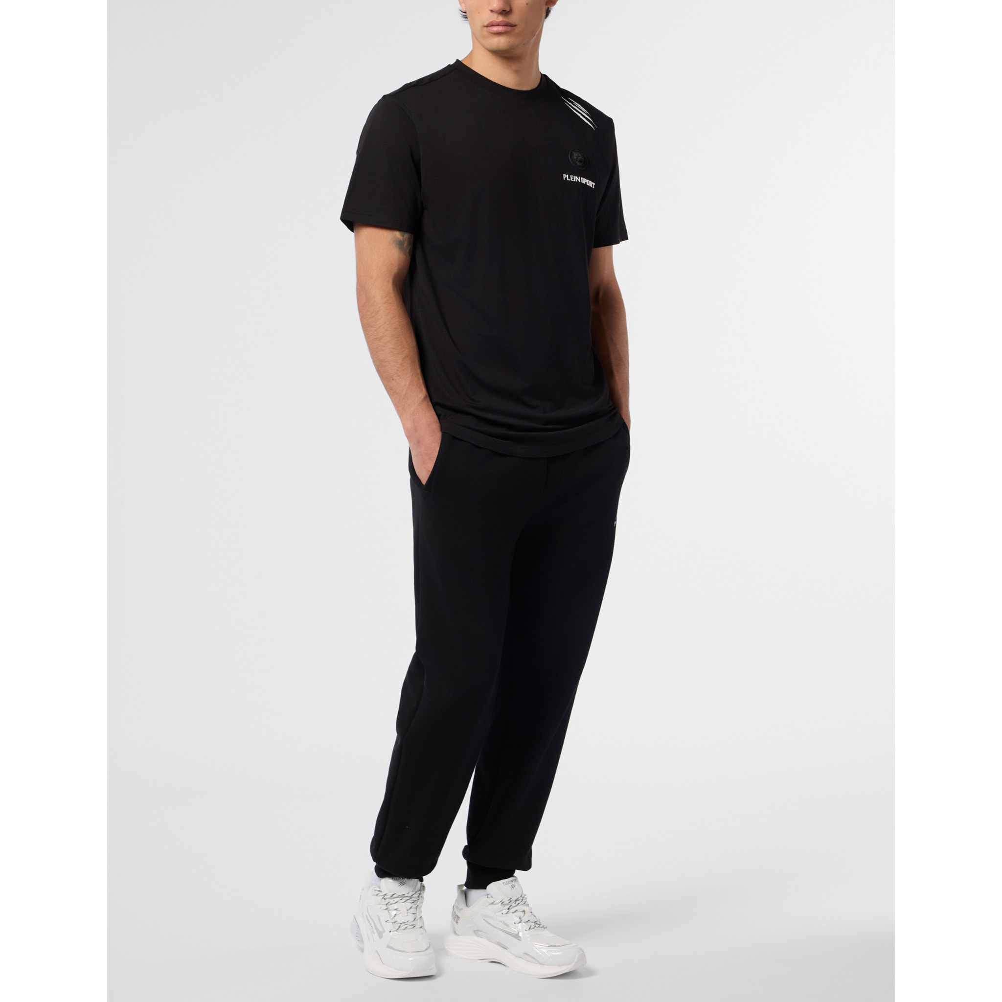 PLEIN SPORT Camiseta Cuello Redondo Ss SCRATCH