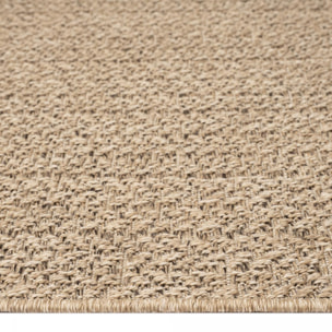 Tapis extérieur intérieur NOLAM aspect jute ton sur ton